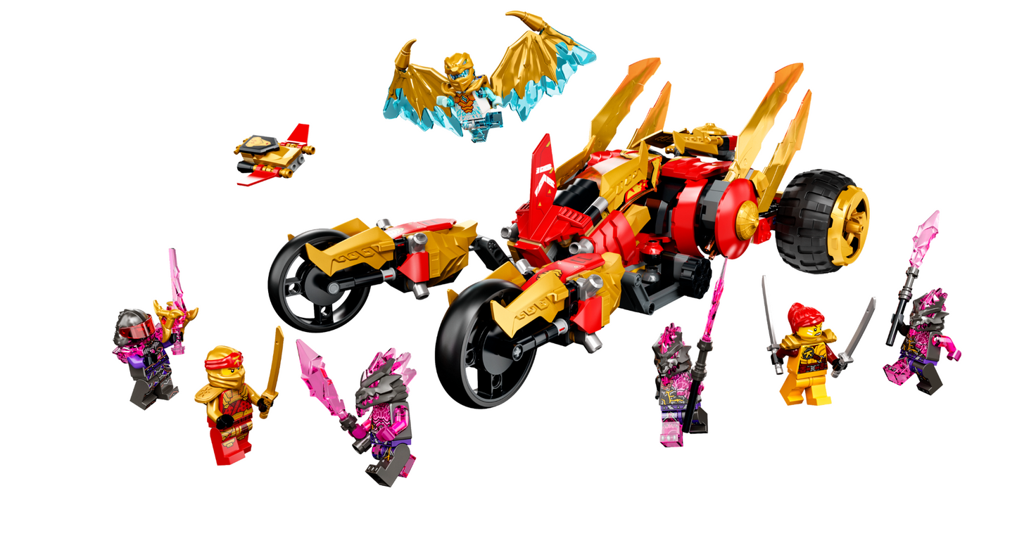 LEGO NINJAGO- 71773 - Kai’s Golden Dragon Raider