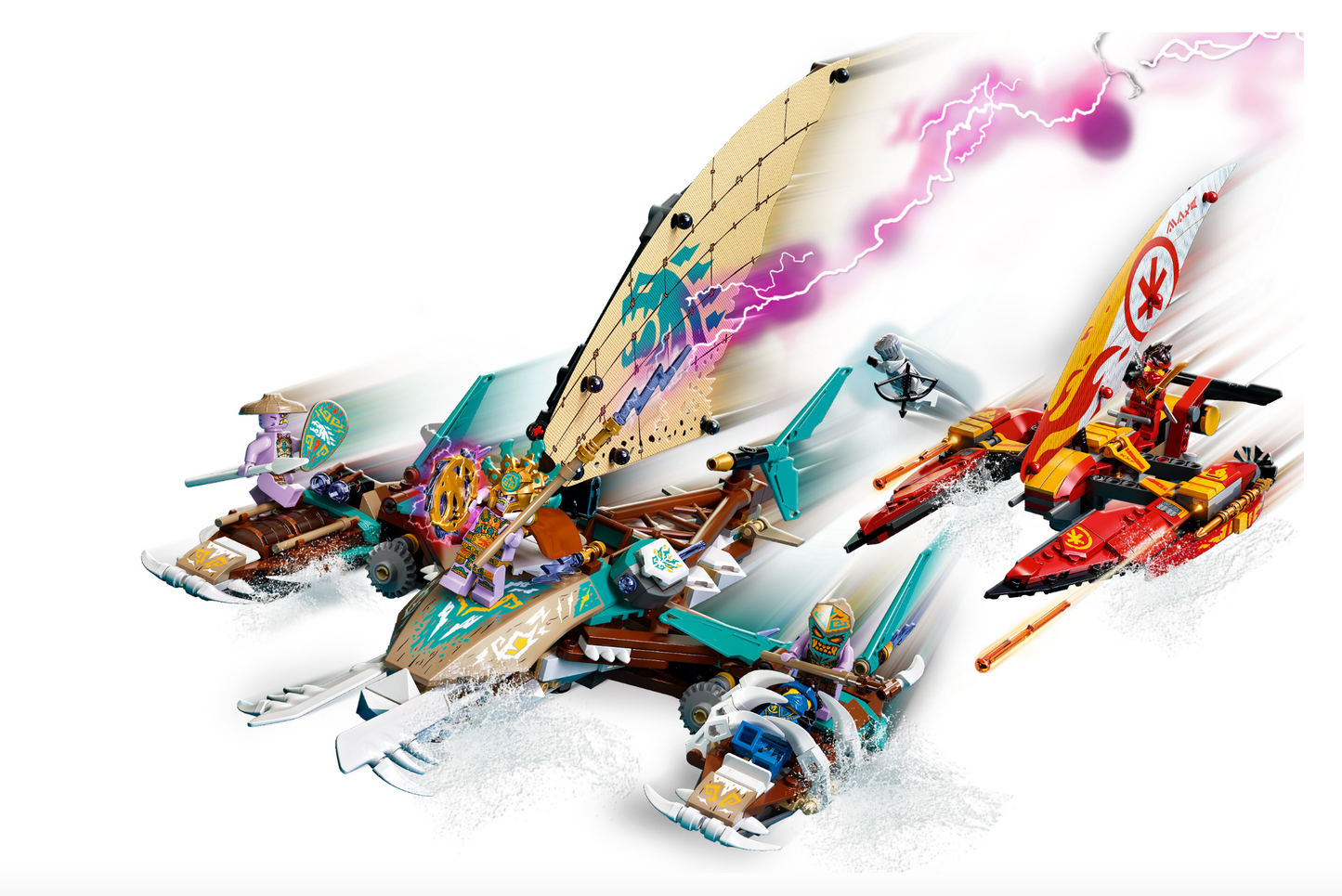 LEGO NINJAGO- 71748 - Catamaran Sea Battle