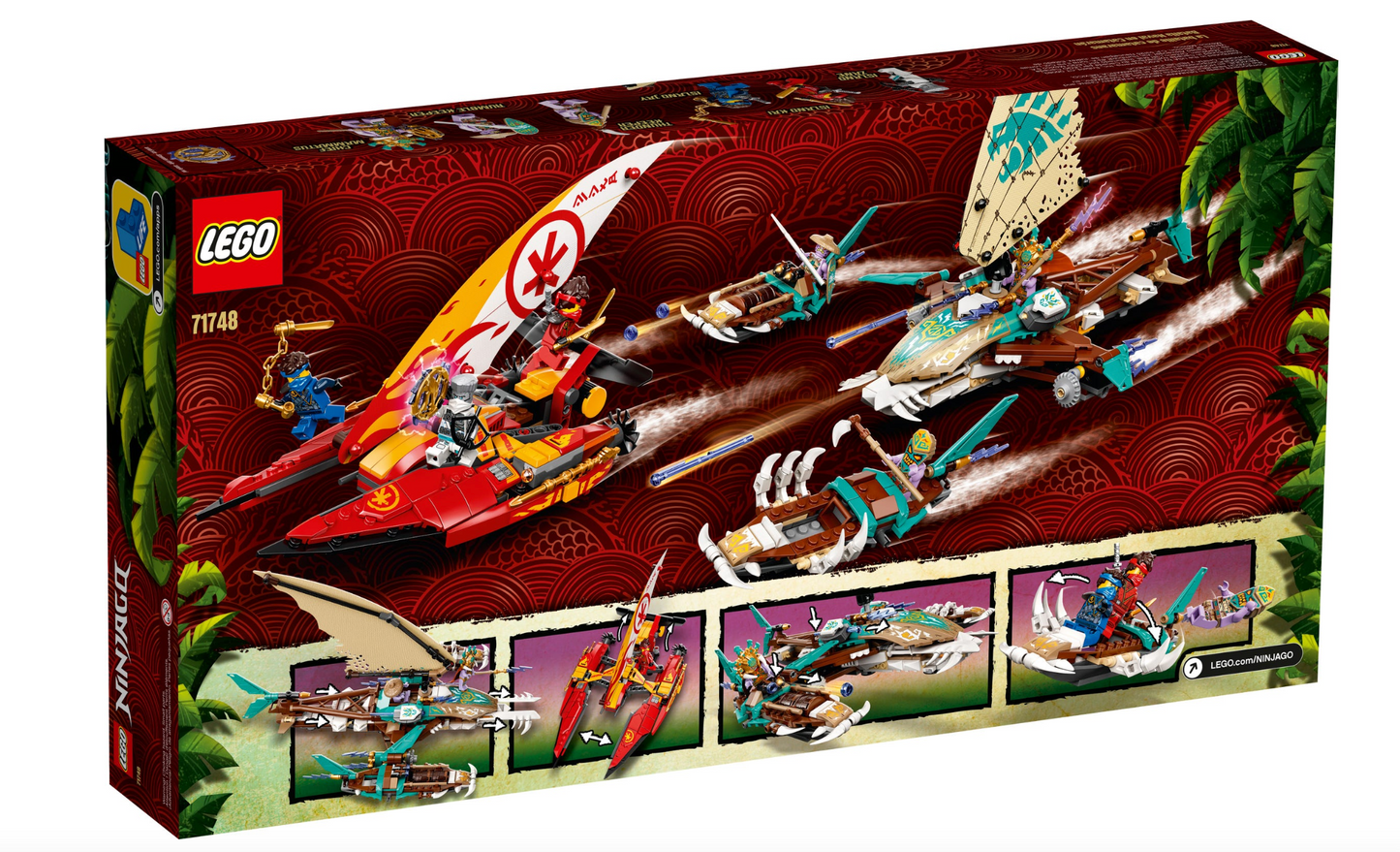 LEGO NINJAGO- 71748 - Catamaran Sea Battle