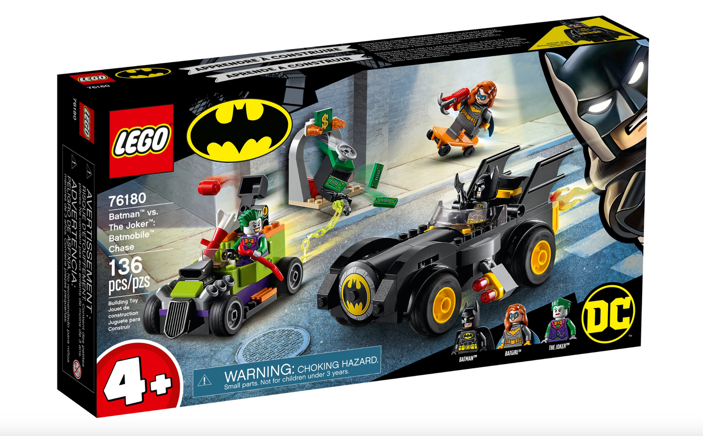 LEGO DC - 76180 - Batman™ vs. The Joker™: Batmobile™ Chase