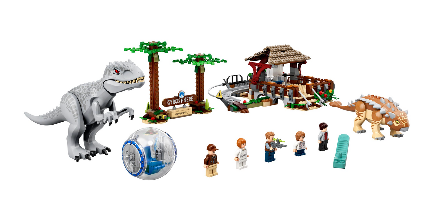 LEGO JURASSIC WORLD - 75941 - Indominus Rex vs. Ankylosaurus