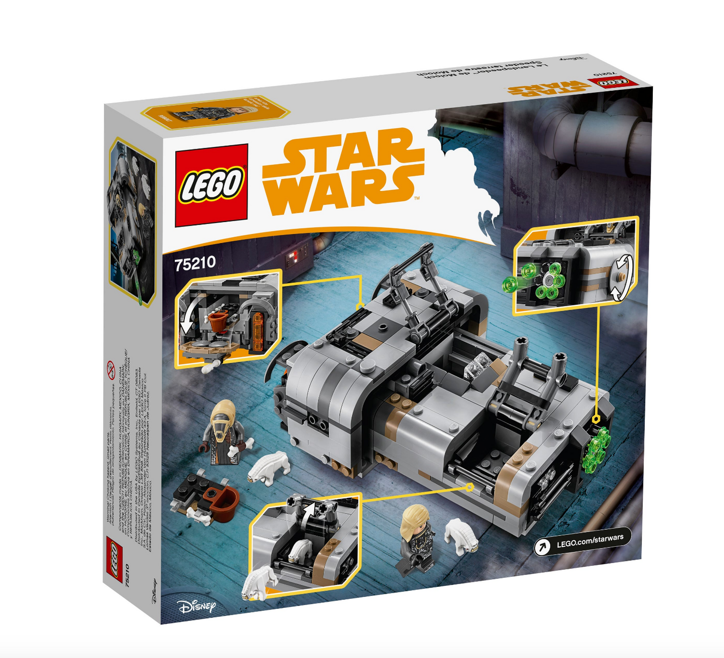 LEGO Star Wars - 75210 - Moloch's Landspeeder™ - Boîte Endommagée