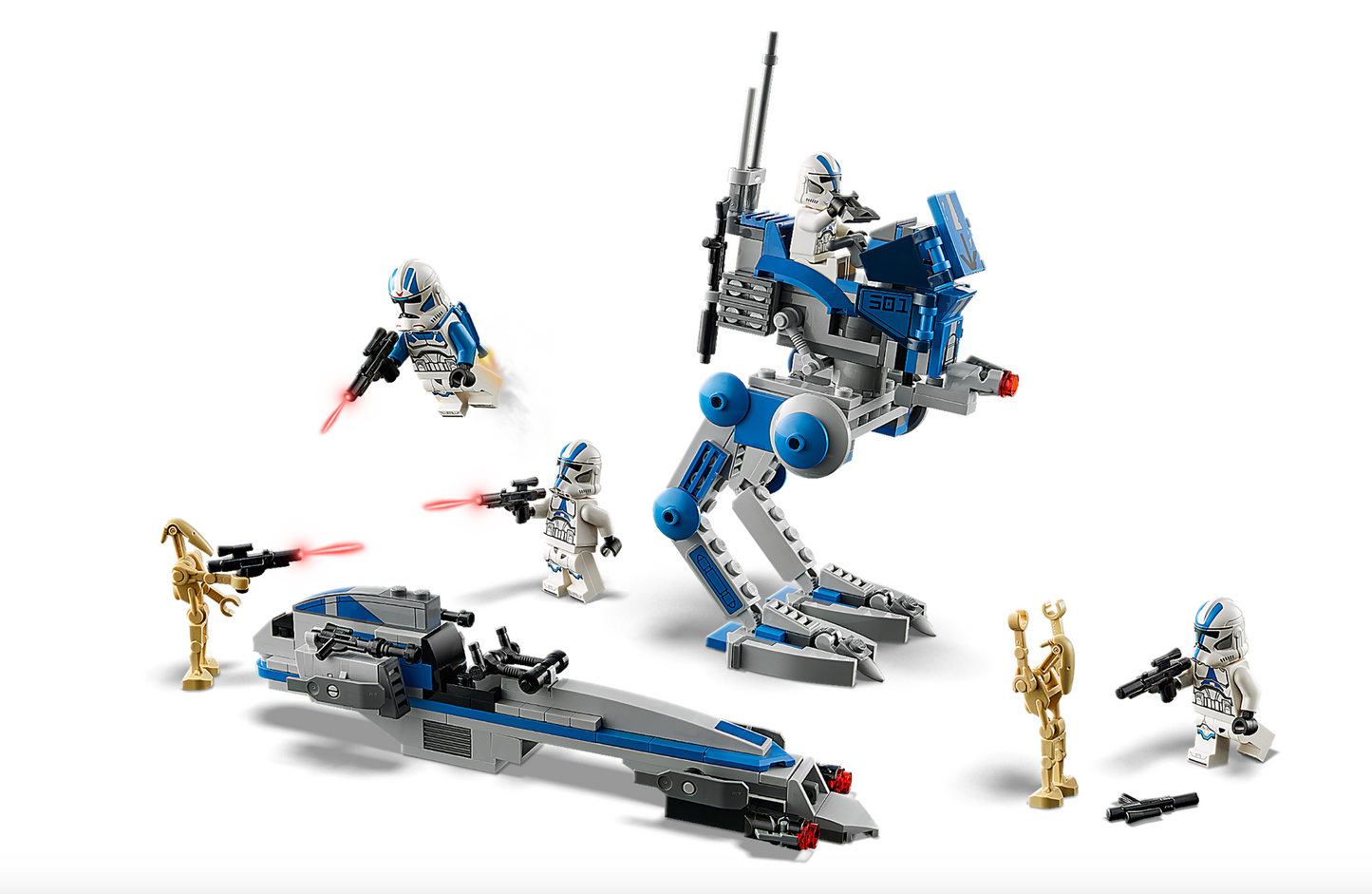 LEGO Star Wars - 75280 - Les soldats clones de la 501e Légion™
