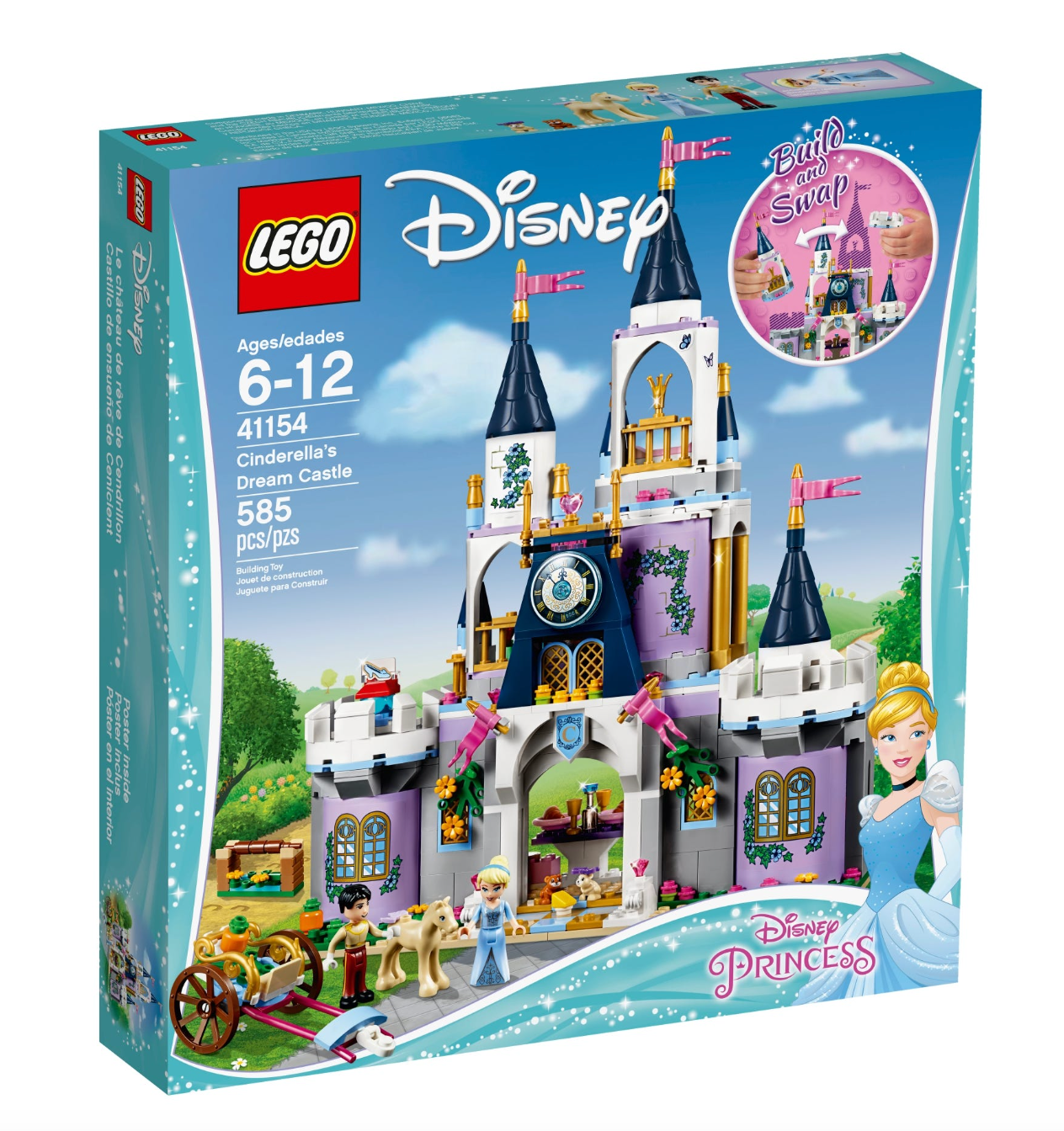 LEGO DISNEY - 41154 - Cinderella's Dream Castle