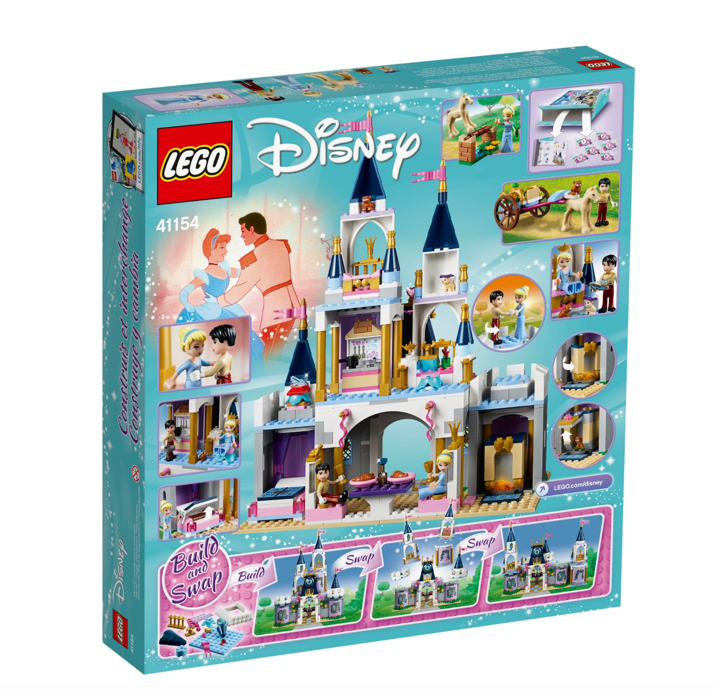 LEGO DISNEY - 41154 - Cinderella's Dream Castle