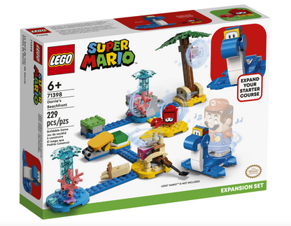 LEGO SUPER MARIO - 71398 - Dorrie’s Beachfront Expansion Set