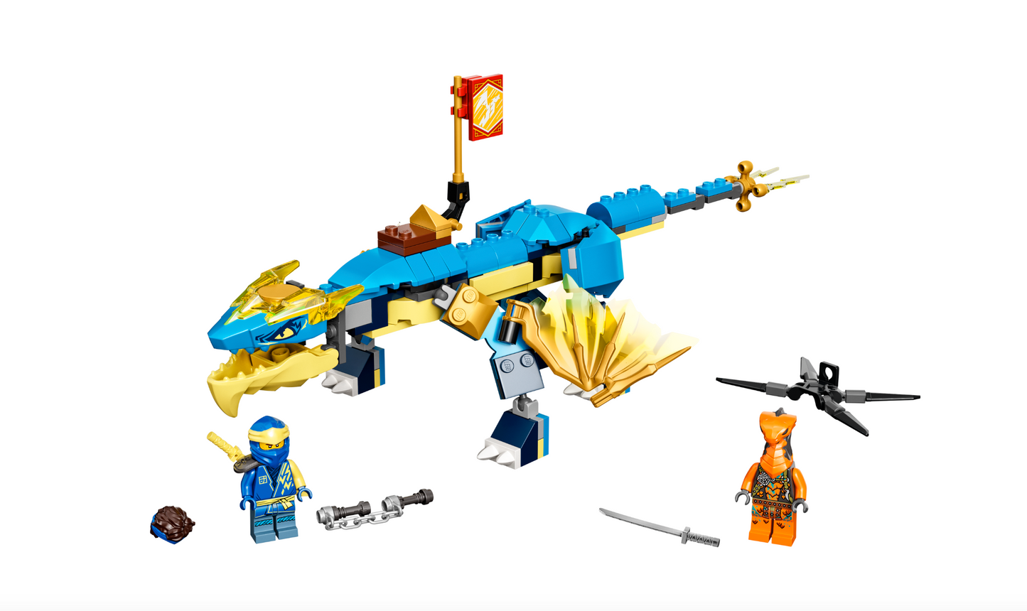 LEGO NINJAGO- 71760 - Jay’s Thunder Dragon EVO
