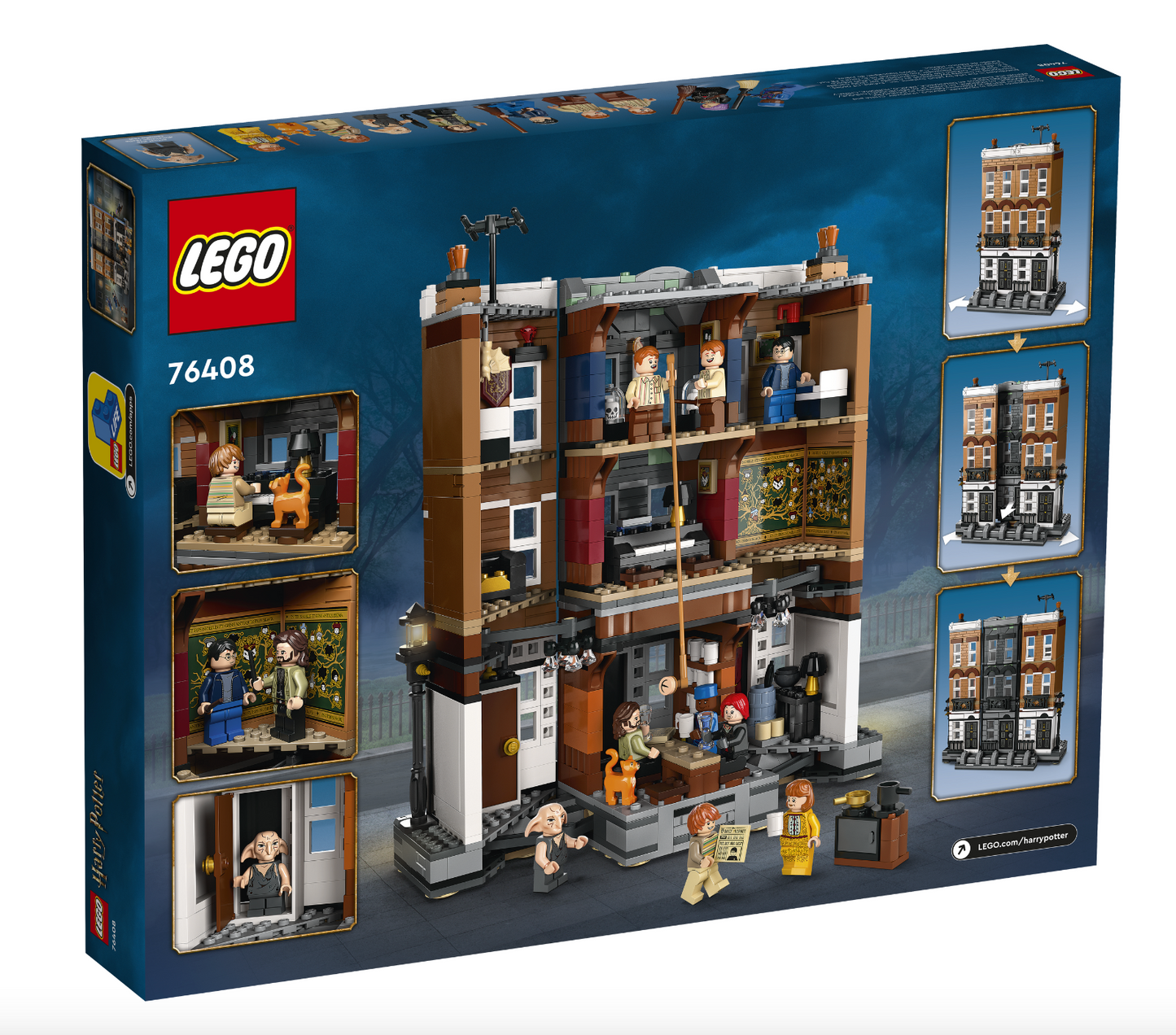 LEGO HARRY POTTER - 76408 - 12 Grimmauld Place
