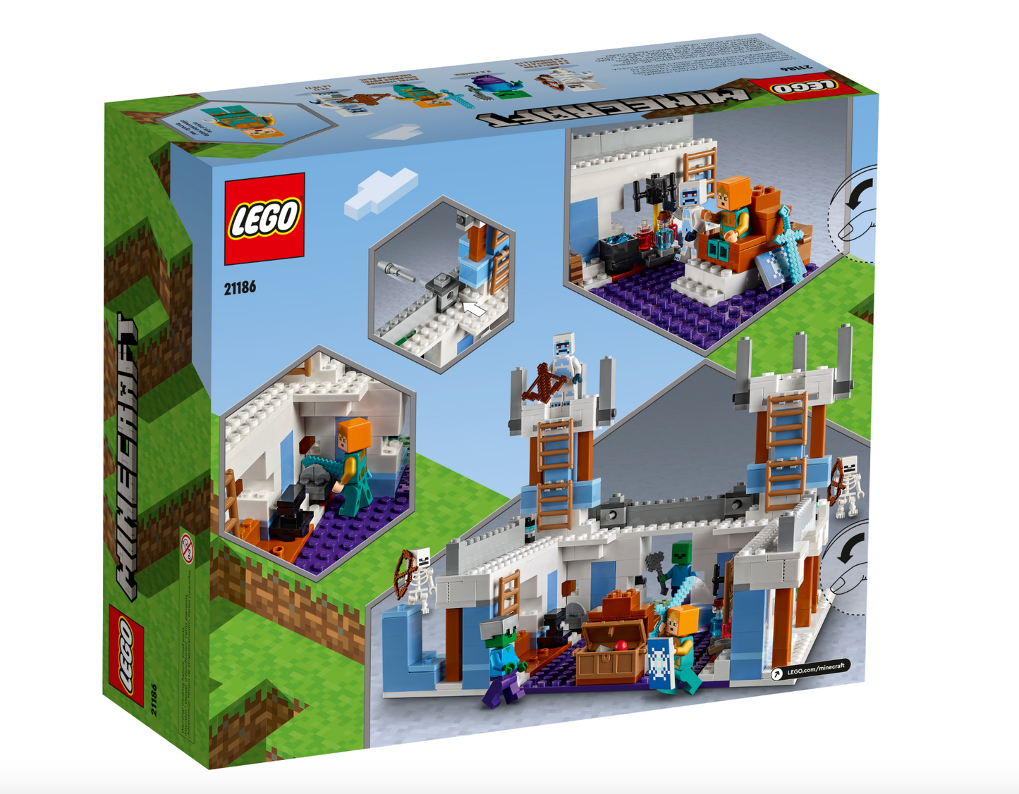 LEGO MINECRAFT - 21186 - Le château de glace