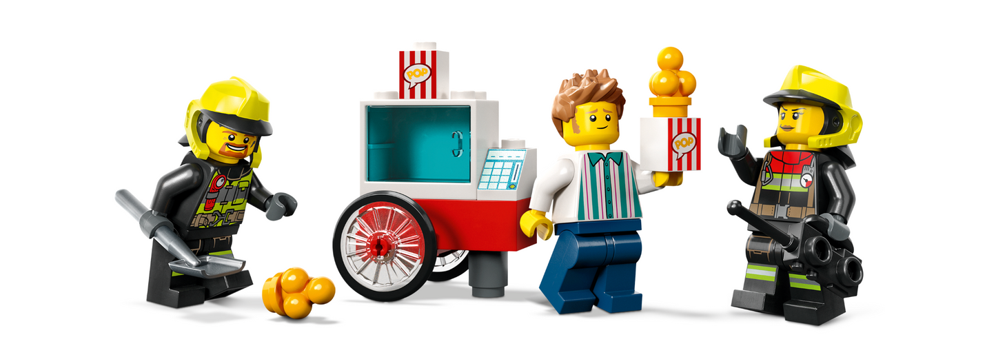 LEGO CITY - 60375 - Fire Station and Fire Truck