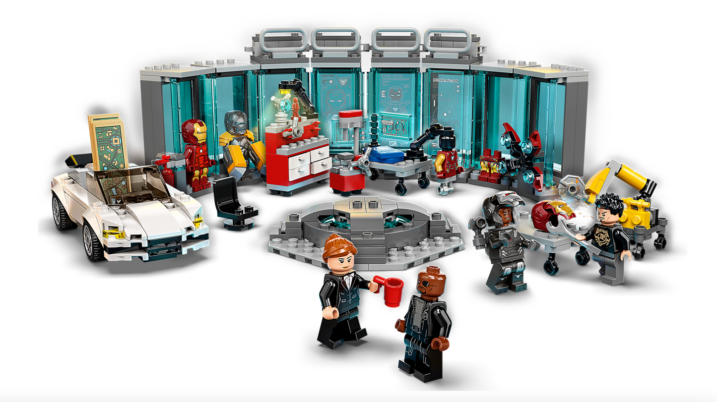 LEGO MARVEL - 76216 - L'armurerie d'Iron Man