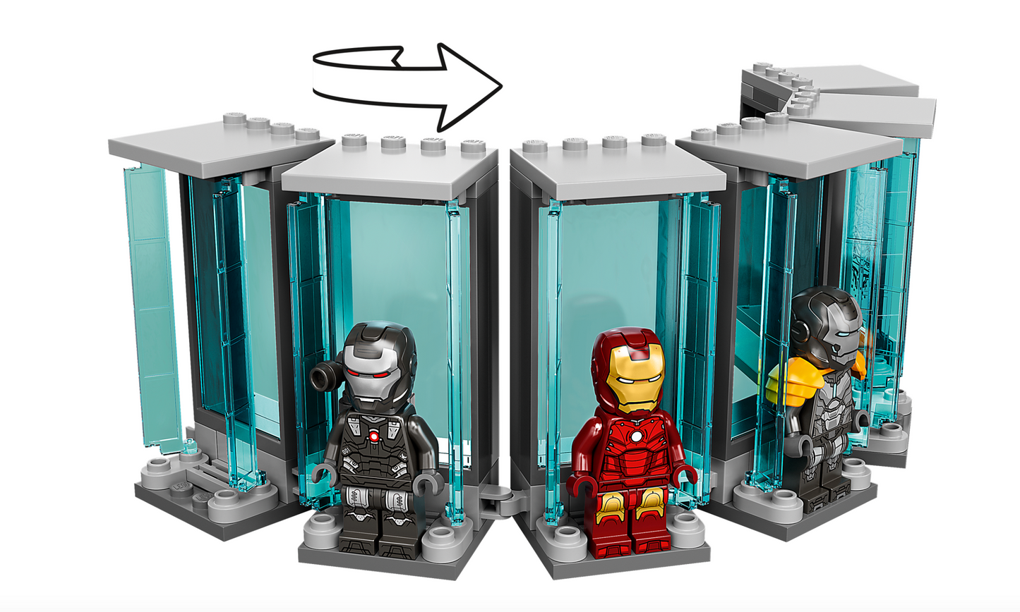 LEGO MARVEL - 76216 - L'armurerie d'Iron Man