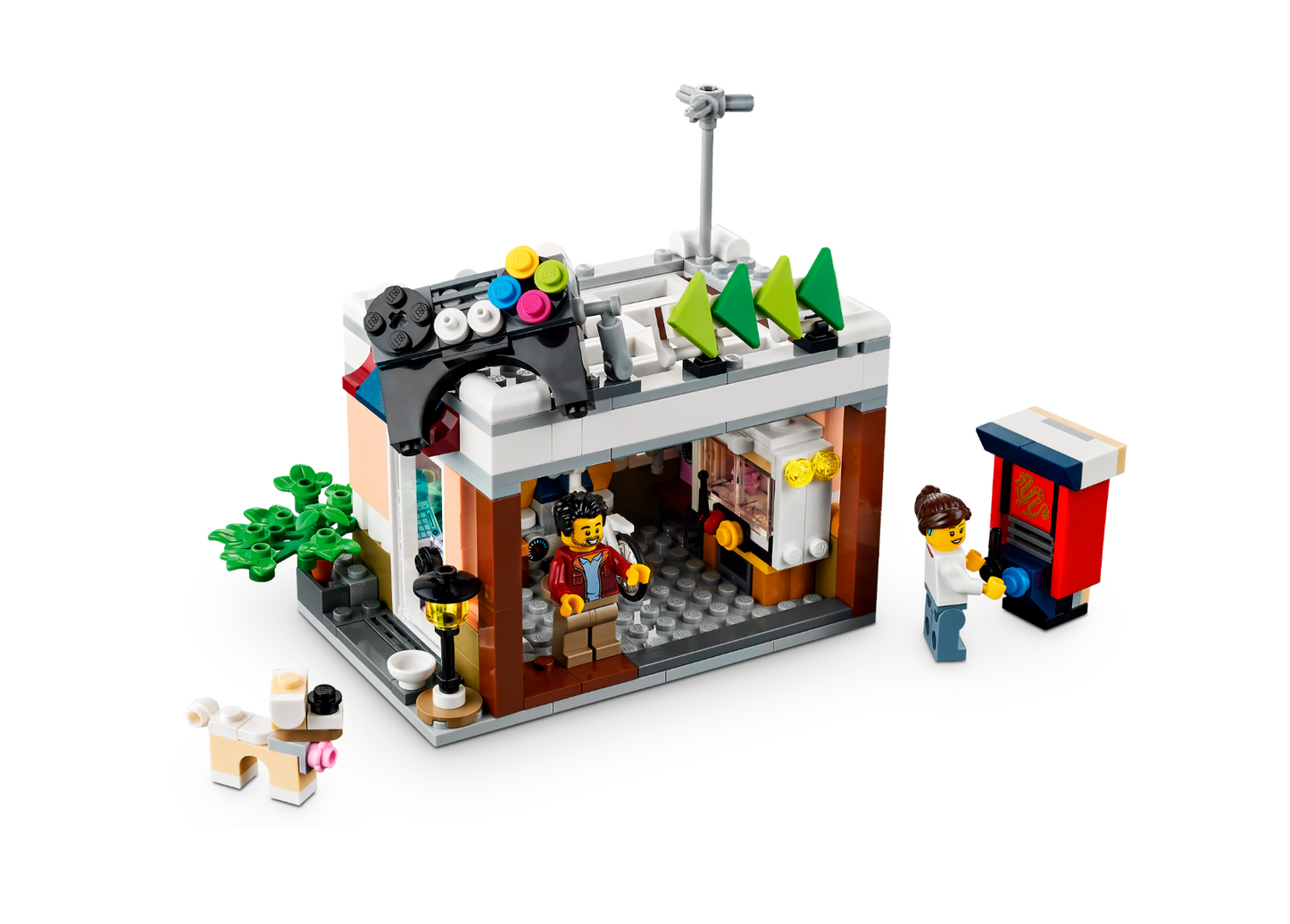 LEGO CREATOR - 31131 - Le magasin de nouilles du centre-ville