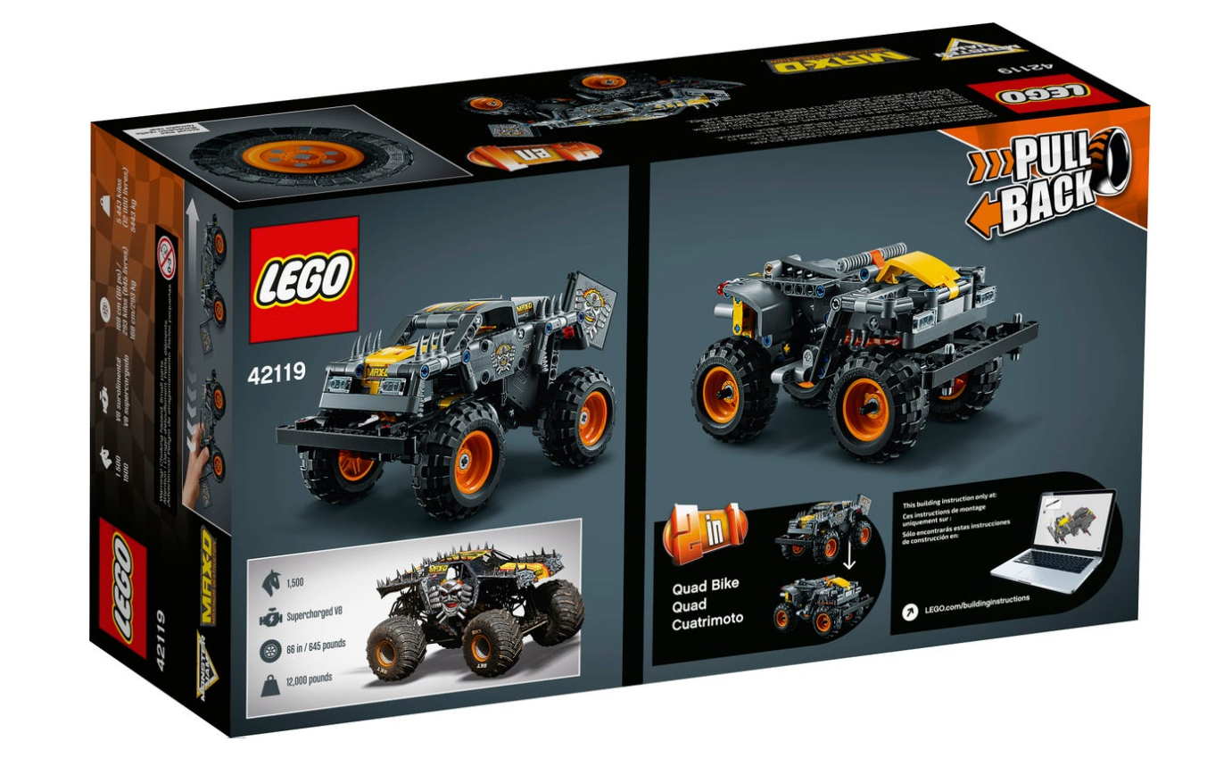 LEGO Technic - 42119 - Monster Jam™ Max-D™