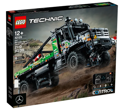 LEGO Technic - 42129 - Le camion d'essai Mercedes-Benz Zetros 4x4
