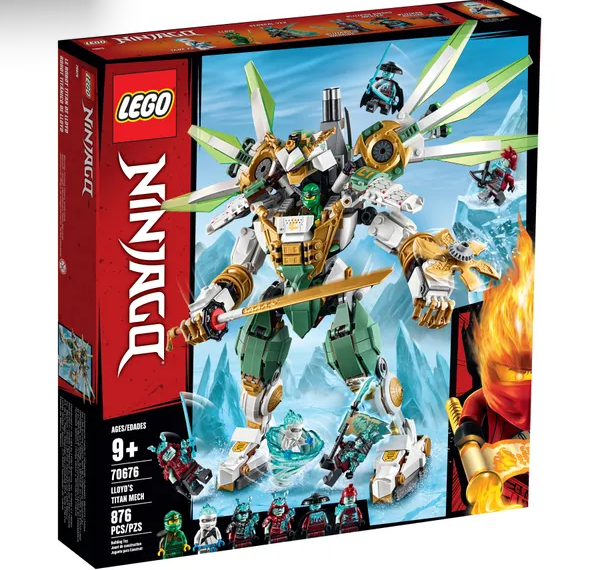 LEGO Ninjago - 70676 - Lloyd's Titan Mech – Cards and Bricks