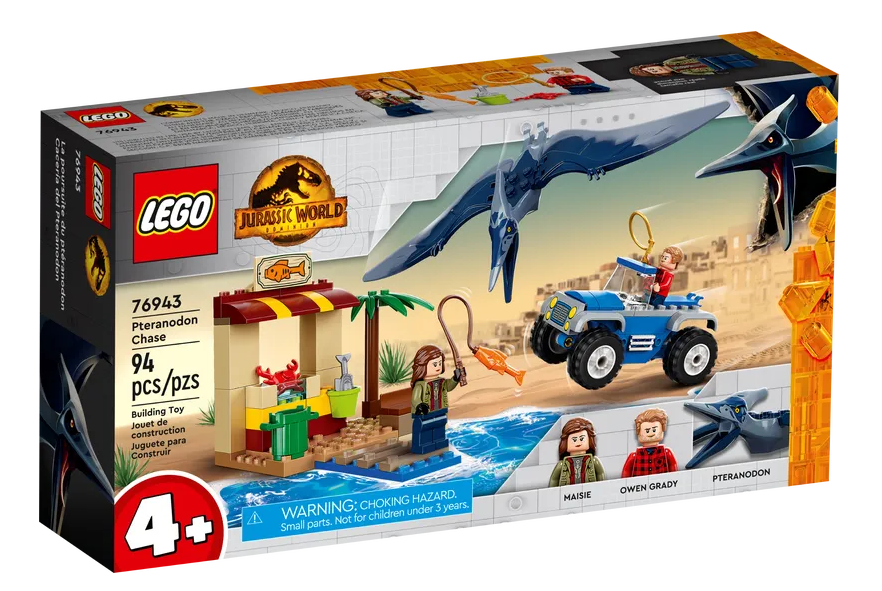 LEGO Jurassic World - 76943 - La poursuite du ptéranodon
