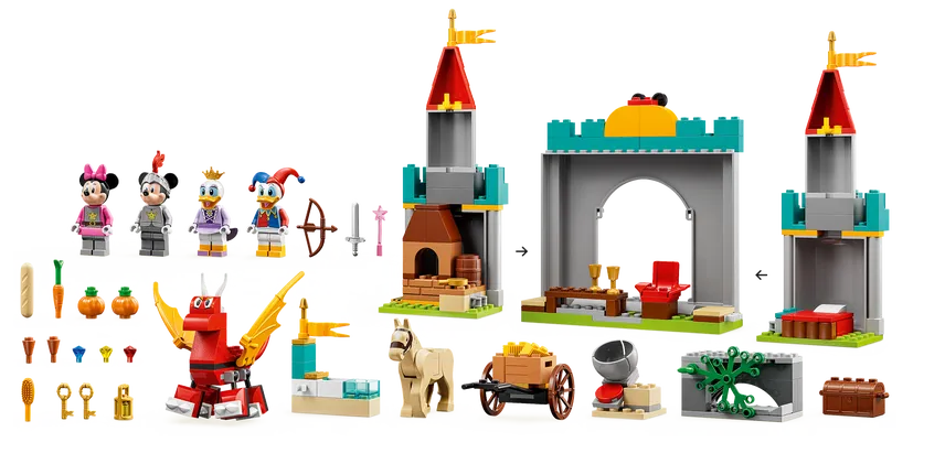 LEGO Disney - 10780 - Les défenseurs du château de Mickey et ses amis