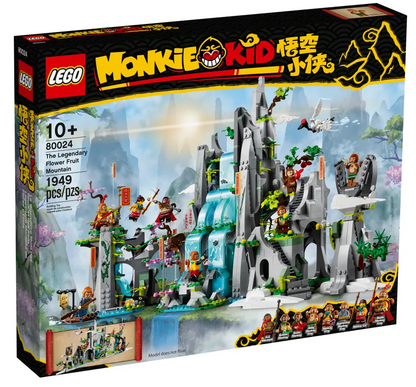 LEGO Monkie Kid - 80024 - La légendaire montagne de fleurs et de fruits