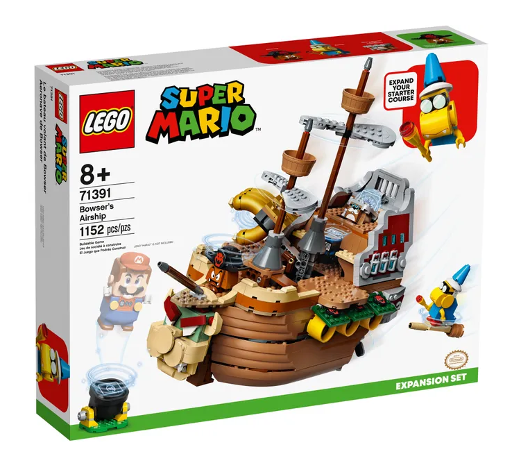 LEGO Super Mario - 71391 - Le dirigeable de Bowser