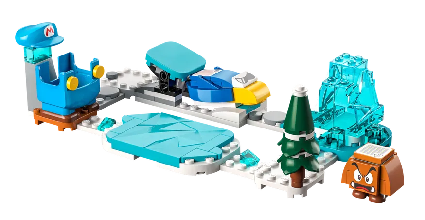 LEGO Super Mario - 71415 - Ice Mario Suit and Frozen World - BOITE ENDOMMAGÉE