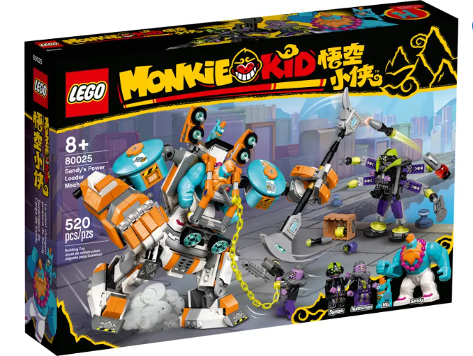 LEGO Monkie Kid - 80025 - Sandy's Power Loader Mech