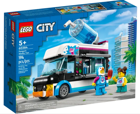 LEGO City - 60384 - La fourgonnette à barbotine pingouin