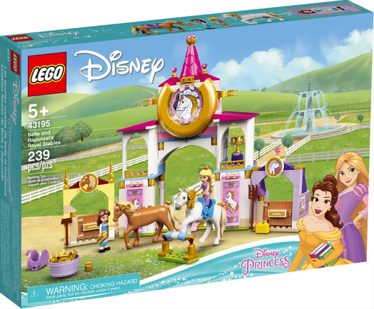 LEGO Disney - 43195 - Les écuries royales de Belle et Raiponce