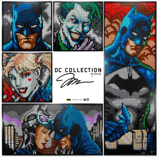 LEGO ART DC collection - 31205 - Jim Lee Batman™ Collection