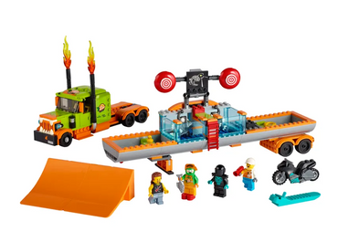 LEGO City Stuntz - 60294 - Le camion du spectacle de cascades