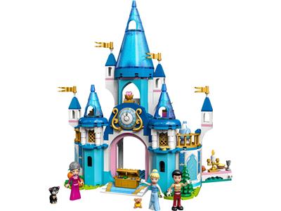 LEGO DISNEY - 43206 - Le château de Cendrillon et du prince charmant